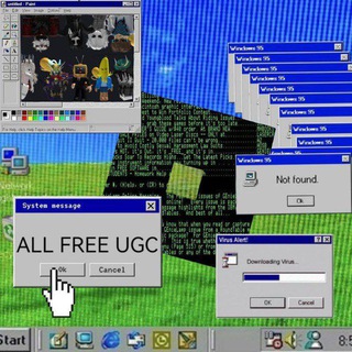 Логотип @allfreeugc - ALL FREE UGC