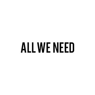 Логотип @allweneedmoscow - ALL WE NEED