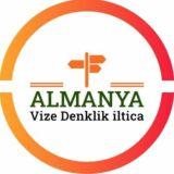 Логотип @almanyadenklikgociltica - 📍ALMANYA VİZE DENKLİK OTURUM Mavi Kart SCHENGEN Göç Başvuru İşçi Personel ALMANCA Erasmus aile birleşim randevu vfs FIRSAT🇩🇪