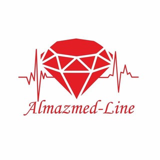 Логотип @almazmed - 👩‍⚕️Ko'p tarmoqli Almazmed-Line klinikasi