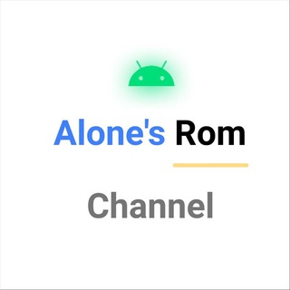 Логотип @alonerchannel - Alone's ROM Channel