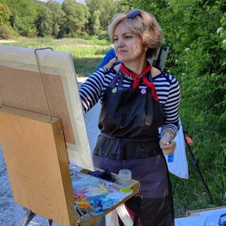 Логотип @alpainter - Анна Луценко Художник