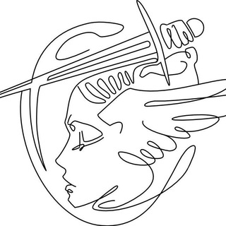 Логотип @alyona_shtusha - Валькирия с клинком