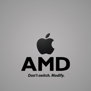 Логотип @amdosx - AMD OS X