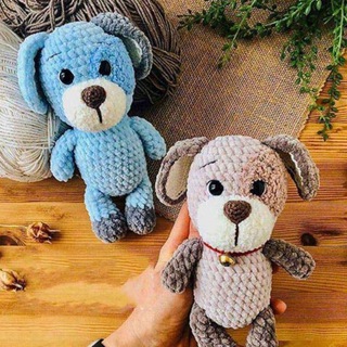 Логотип @amigurrumiporelmumdo - PDF amigurumis (canal)