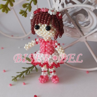 Логотип @amigurumiis - ʙɪsᴇʀ•ʙᴇʟ Амигуруми из бисера