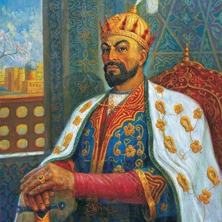 Логотип @amir_temur_mp3_guruh - Amir Temur va Tarix Guruhi.