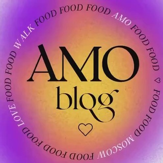 Логотип @amorestoblog - Amo blog | Ресторанные подборки
