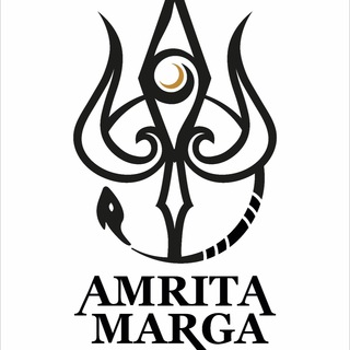Логотип @amrita_marga - АМРИТА МАРГА. Путь к Шиве.