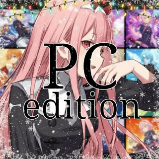 Логотип @amw_pc - Anime Wallpapers