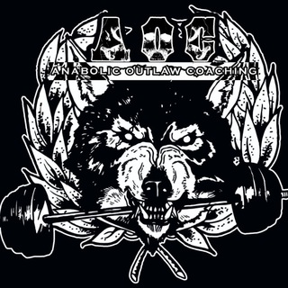 Логотип @anabolicoutlawcoaching - Anabolic Outlaw Coaching