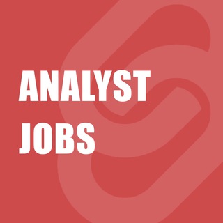 Логотип @analyst_job_geeklink - Вакансии аналитиков, Data Analyst и Scientist