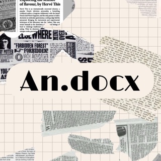 Логотип @andocx - An.docx/Рефераты-Презентации