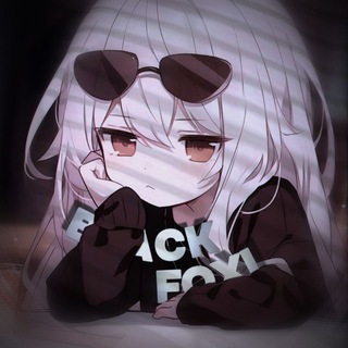 Логотип @anifoxis - BlackFoxi | АНИМЕ