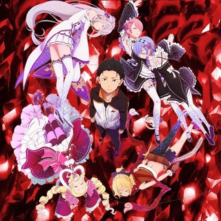 Логотип @anime_rezero001 - С нуля: Пособие по выживанию в альтернативном мире