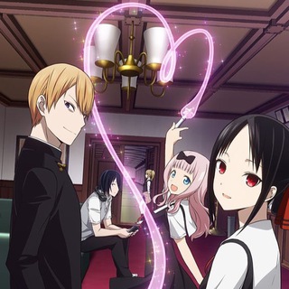 Логотип @anime_vse_134 - Госпожа Кагуя: в любви как на войне