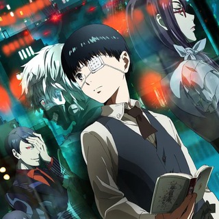 Логотип @anime_vse_44 - Токийский Гуль