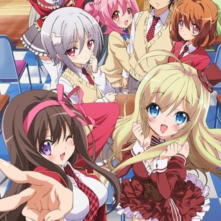 Логотип @anime_vse_489 - Проклятие мультивыбора превратило мою жизнь в ад / Школьной романтической комедии мешают мои мысленные выборы / Мой мозг — мой в