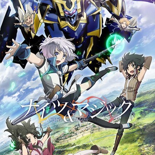 Логотип @anime_vse_77 - Рыцари и магия