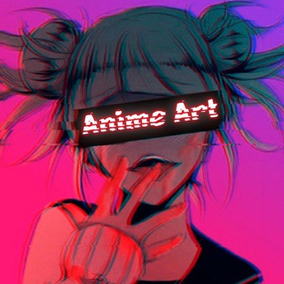 Логотип @animeart_ru - ☀️Anime art☀️
