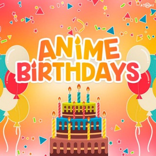 Логотип @animebirthdays - 🎂 AnimeBirthdays