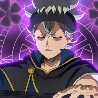 Логотип @animehdjs - Чёрный клевер 1 2 сезон