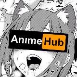 Логотип @animehub_tg - ANIMEHUB
