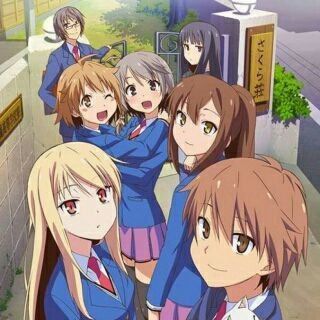 Логотип @animekoshechkaizsakuraso - Кошечка из Сакурасо