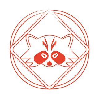 Логотип @animeshope - Raccoon Shop