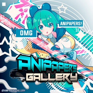 Логотип @anipapersgallery - 🌙 ⚬.𝗔𝗡𝗜𝗣𝗔𝗣𝗘𝗥𝗦 𝗚𝗔𝗟𝗟𝗘𝗥𝗬 || ™️•.