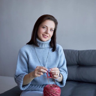 Логотип @annakonovalova_knits - Анна Коновалова. Вязание. МК