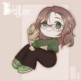 Логотип @anniebaynton_baton - (੭ˊᵕˋ)੭* ੈБ а т о н‧₊˚