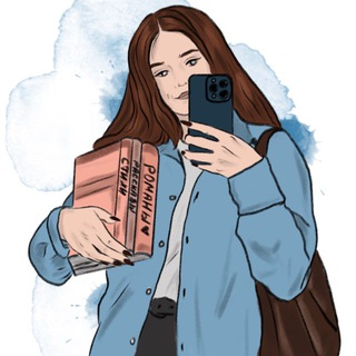 Логотип @annushka_and_books - Аннушка, пиши!📚