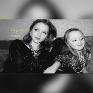Логотип @annya_kate_vintage - Стильный и модный винтаж