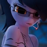 Логотип @anthroponynsfw - PONY | ANTHRO | R34 | NSFW | 🦄