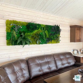 Логотип @antonina_litovkina - Планета Флористики/Антонина Литовкина. Интерьерное озеленение, стабилизированный мох и растения