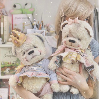 Логотип @antonina_vahrushina - Tonya Vahrushina_teddy
