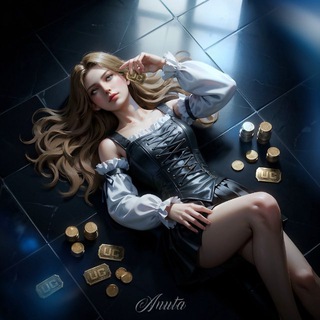 Логотип @anutaashop - 𝐀𝐍𝐔𝐓𝐀 𝐒𝐓𝐎𝐑𝐄