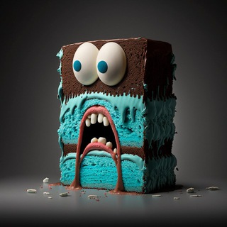 Логотип @anxietycake - Тревожное Пирожное