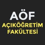 Логотип @aof2023grubu - 📗AÖF AÇIKÖĞRETİM FAKÜLTESİ 2026 Anadolu Ata İuzem Auzem açık öğretim üni uzaktan ders notu PDF sınav soruları Atatürk İstanbul