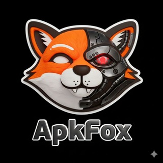 Логотип @apkfox - Apk Fox 🦊