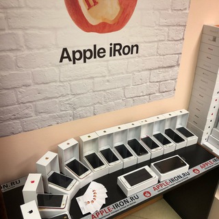Логотип @apple_iron_official - Apple-iRon.ru телефоны аксессуары оптом