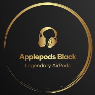 Логотип @applepods_black - Applepods_Black