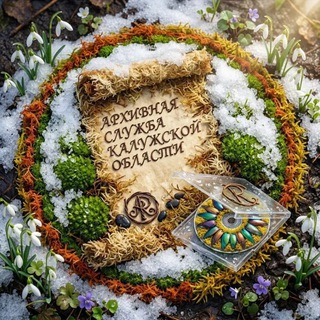 Логотип @archive_40 - Управление по делам архивов Калужской области