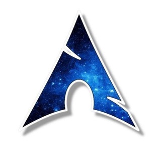 Логотип @archlinux_ru - archlinux_ru // да поможет нам arch linux