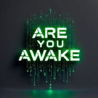Логотип @areyouawake1 - ⌁ Aяє Yσυ Aωαкє ⌁ 👁