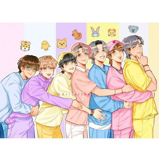 Логотип @army_aery_art_best - 💜 BTS ARTs 🎨