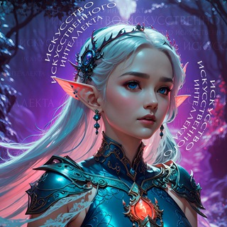 Логотип @art_artint - искусство искусственного интеллекта