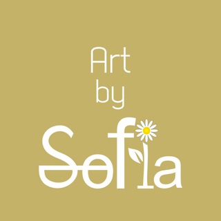 Логотип @art_by_sofia - 🌼Art by Sofia🌼