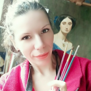 Логотип @art_jenevieva - Арт Женевьевы. Рисунки со смыслом